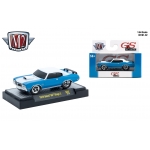 M2 Machines 1:64 Buick GS Stage 2 1970 blue white
